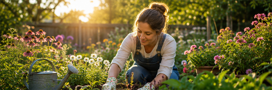 Gardening can help reduce stress and promote emotional well-being.